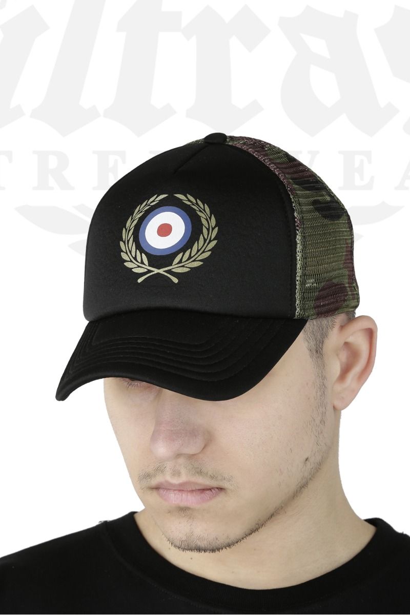 Trucker Hat Target Black