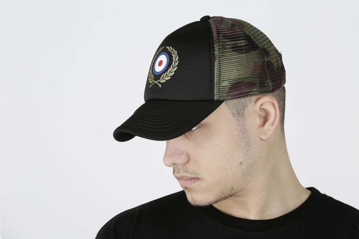 Trucker Hat Target Black