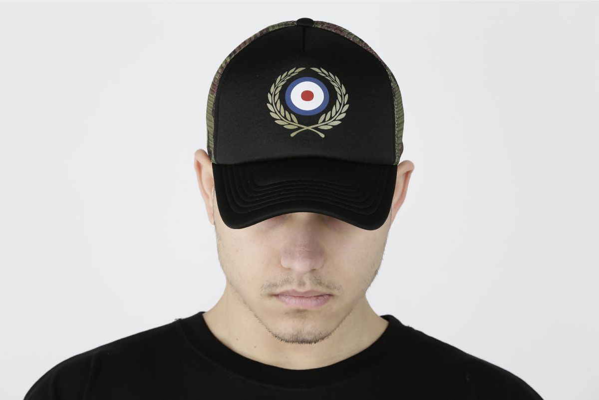Trucker Hat Target Black