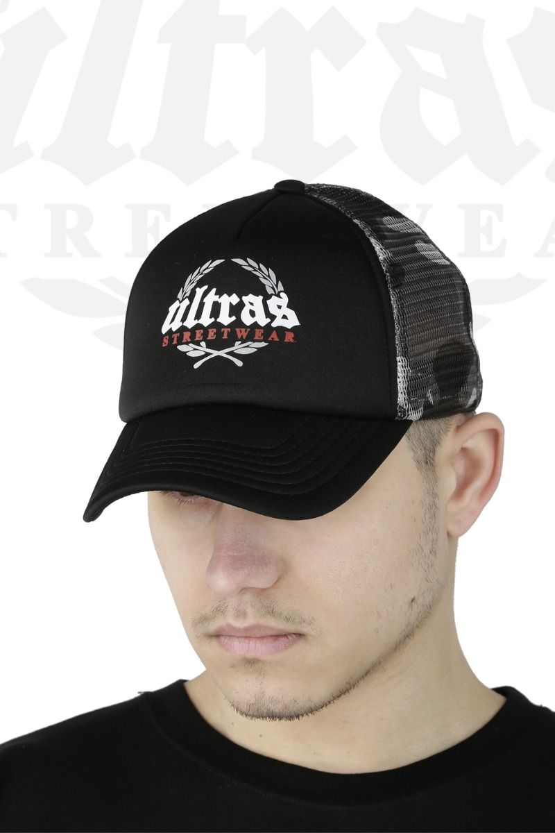 Trucker Hat Ultras Streetwear Black