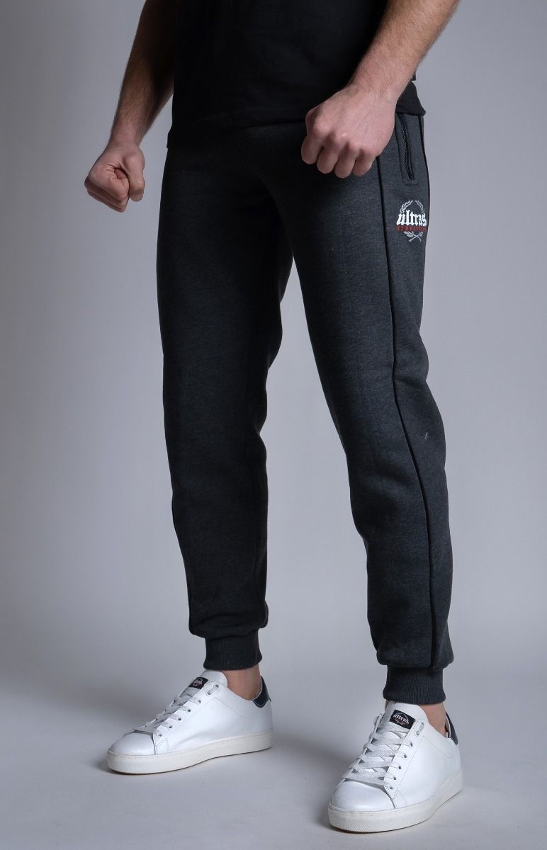 Dark Grey Pant with Stripes 