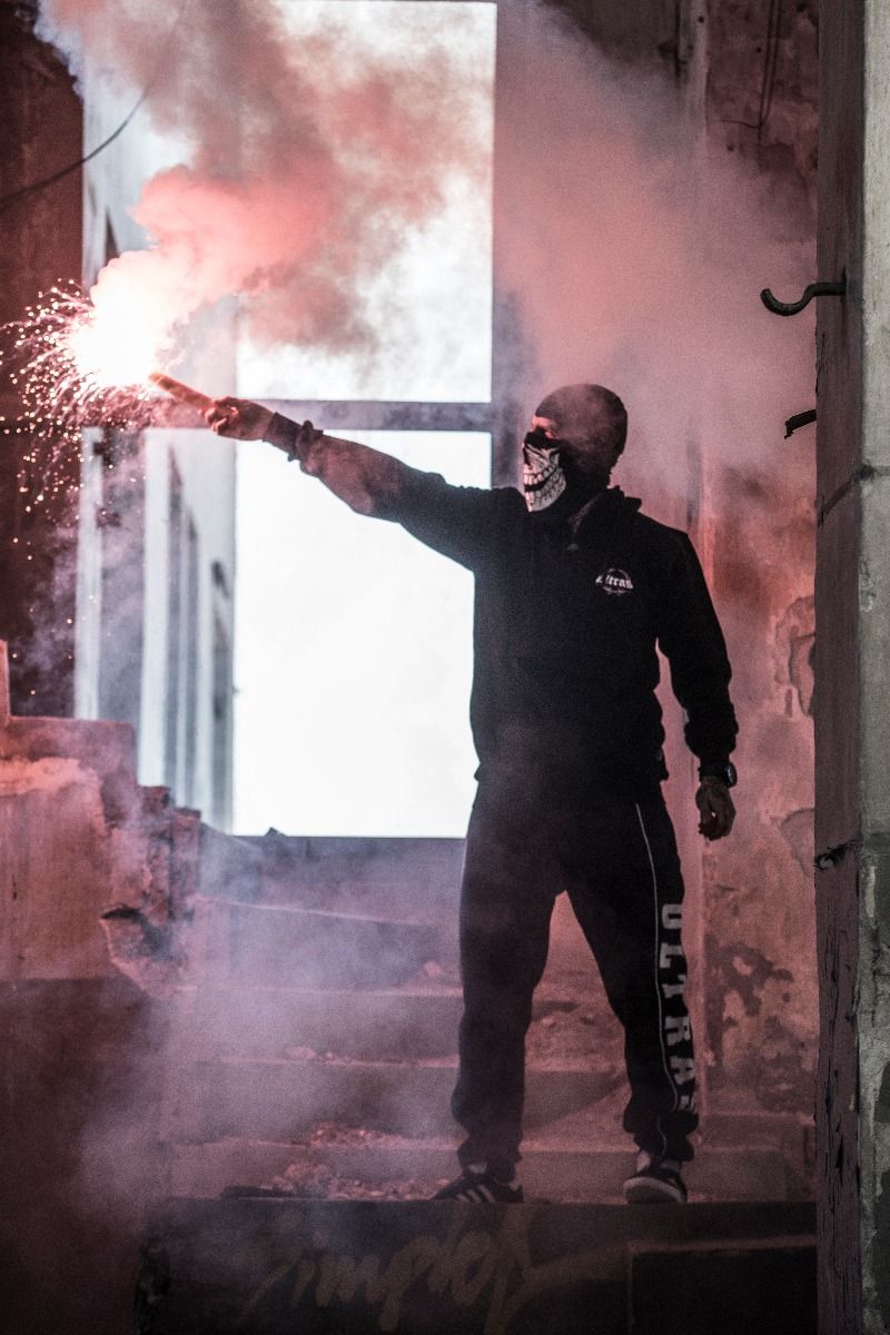 Black Pant with Stripes - Ultras 