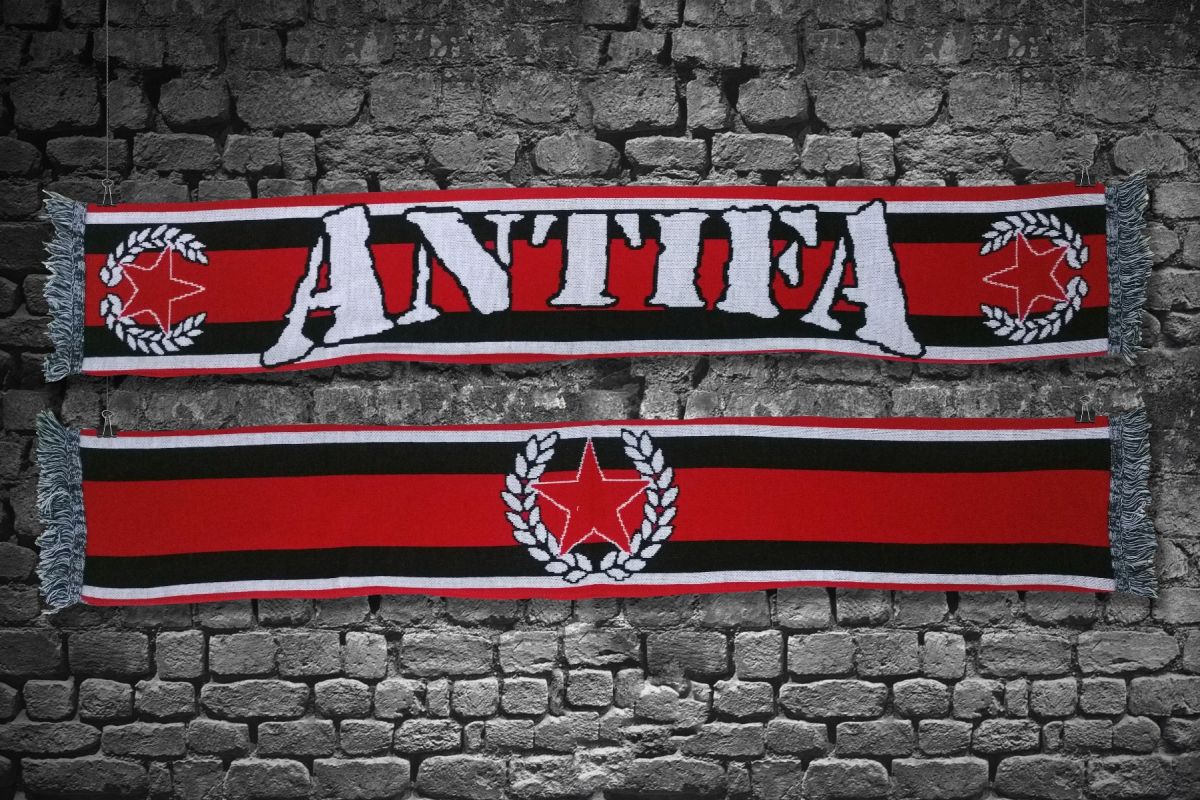 Knitted Scarf Antifa