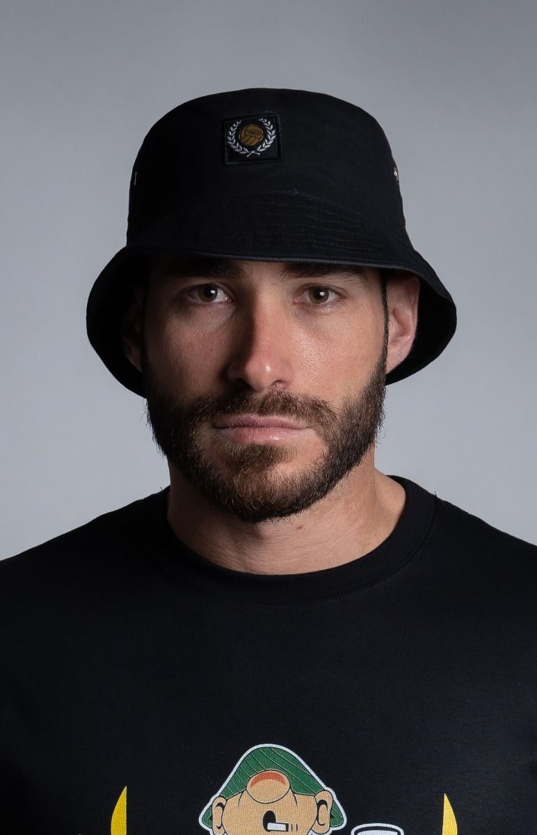 Bucket Hat Against Modern Football Black