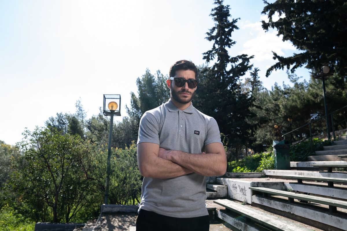 Casual Polo Grey