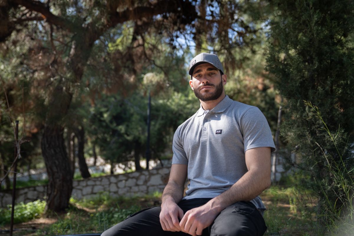 Casual Polo Grey