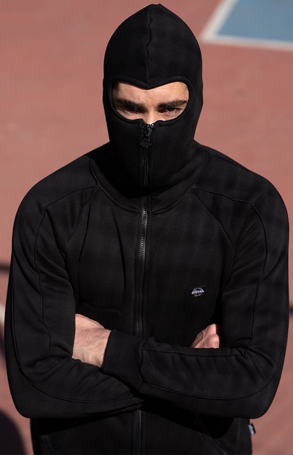Total Black Fullface Jacket