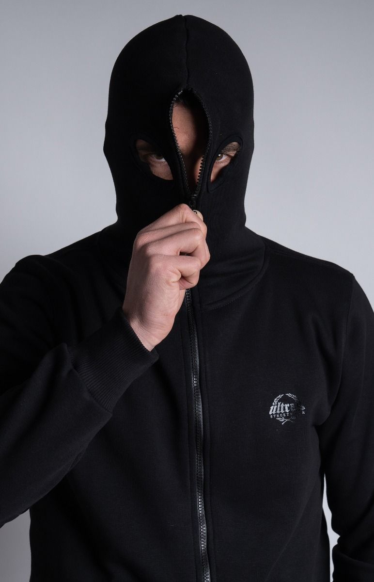 Ninja Fullface Jacket Ultras Streetwear Full Black