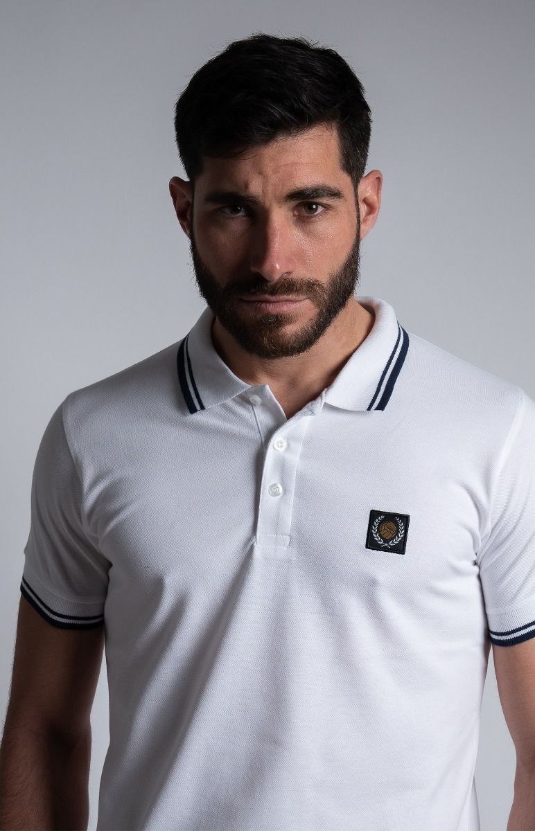 Casual Polo White