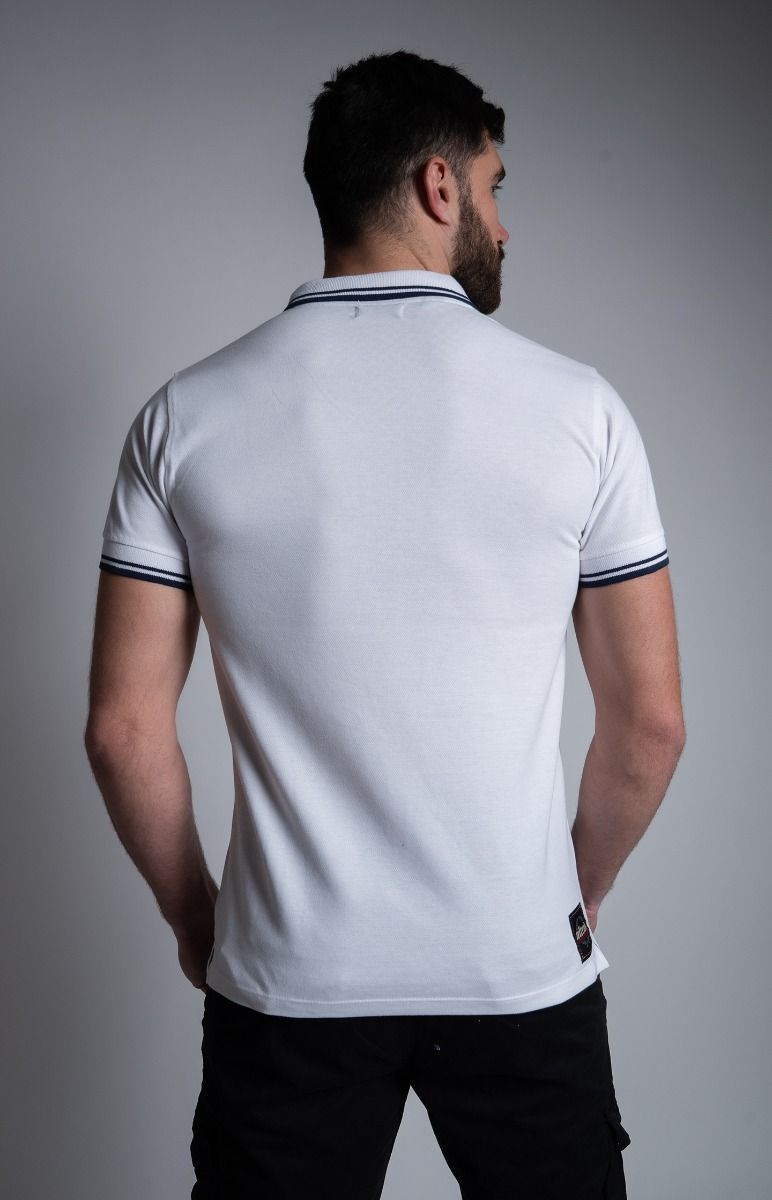 Casual Polo White