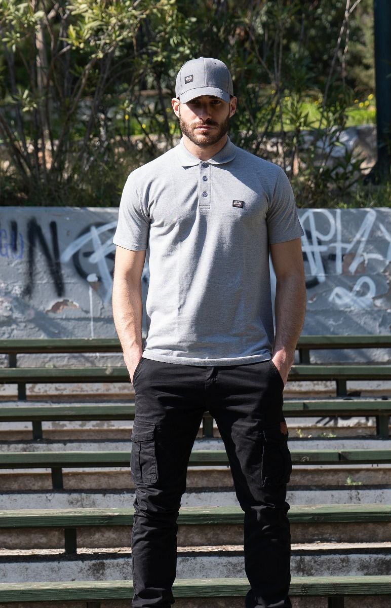 Casual Polo Grey