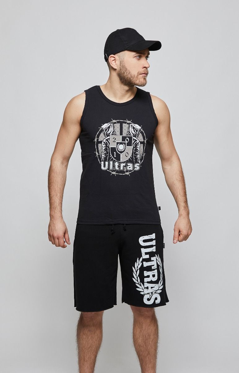 Black Sleeveless Shirt 
