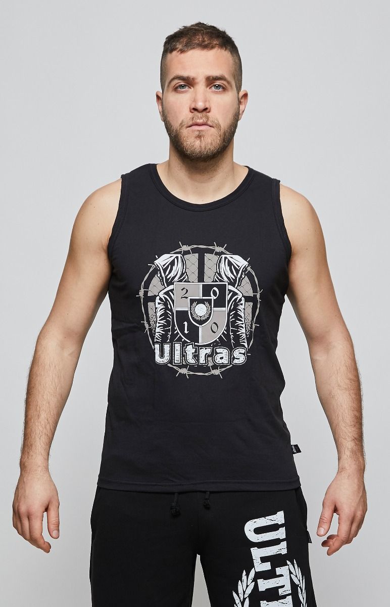 Black Sleeveless Shirt 