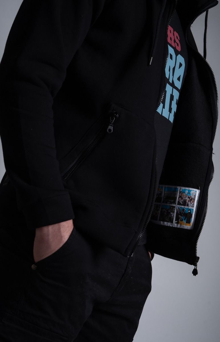 Serbian Fullface Jacket Black