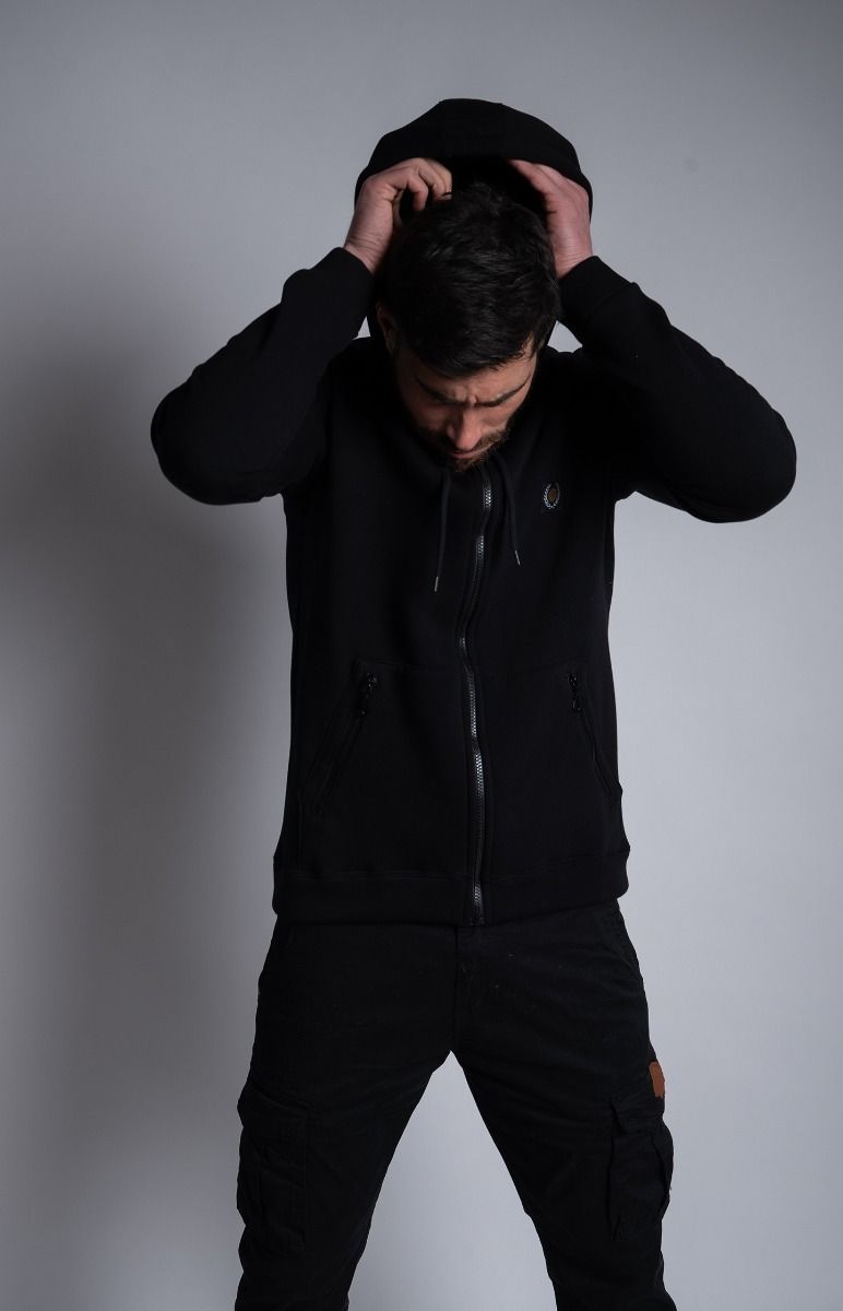 Serbian Fullface Jacket Black