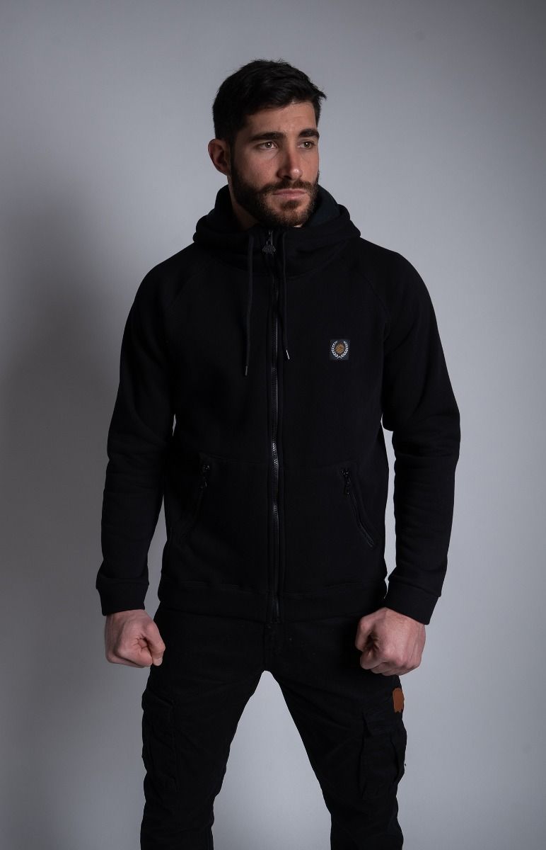 Serbian Fullface Jacket Black