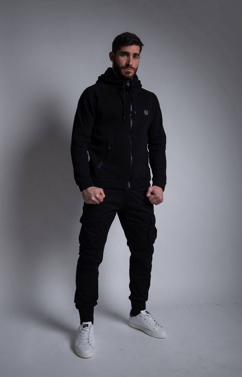 Serbian Fullface Jacket Black