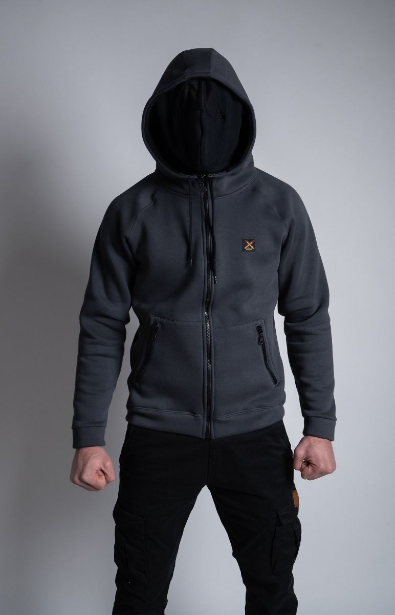 Serbian Fullface Jacket Dark Grey