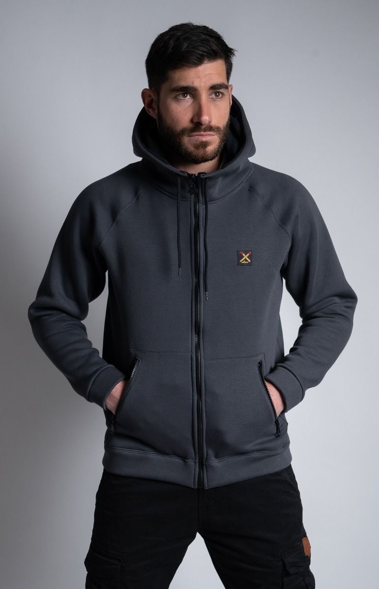 Serbian Fullface Jacket Dark Grey